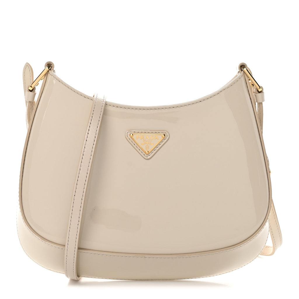Spazzolato Cleo Shoulder Bag Avorio