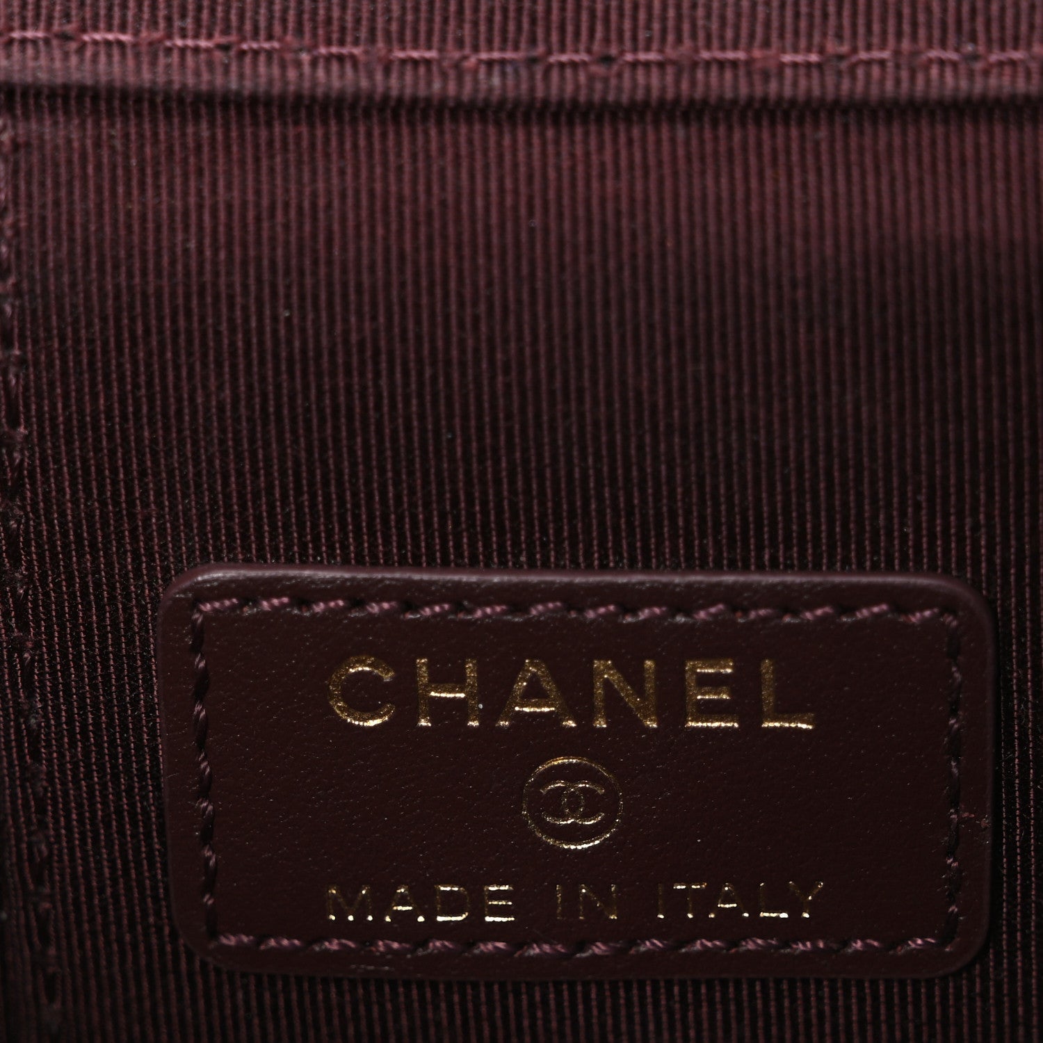 Caviar Quilted Mini Vanity Case With Chain Black