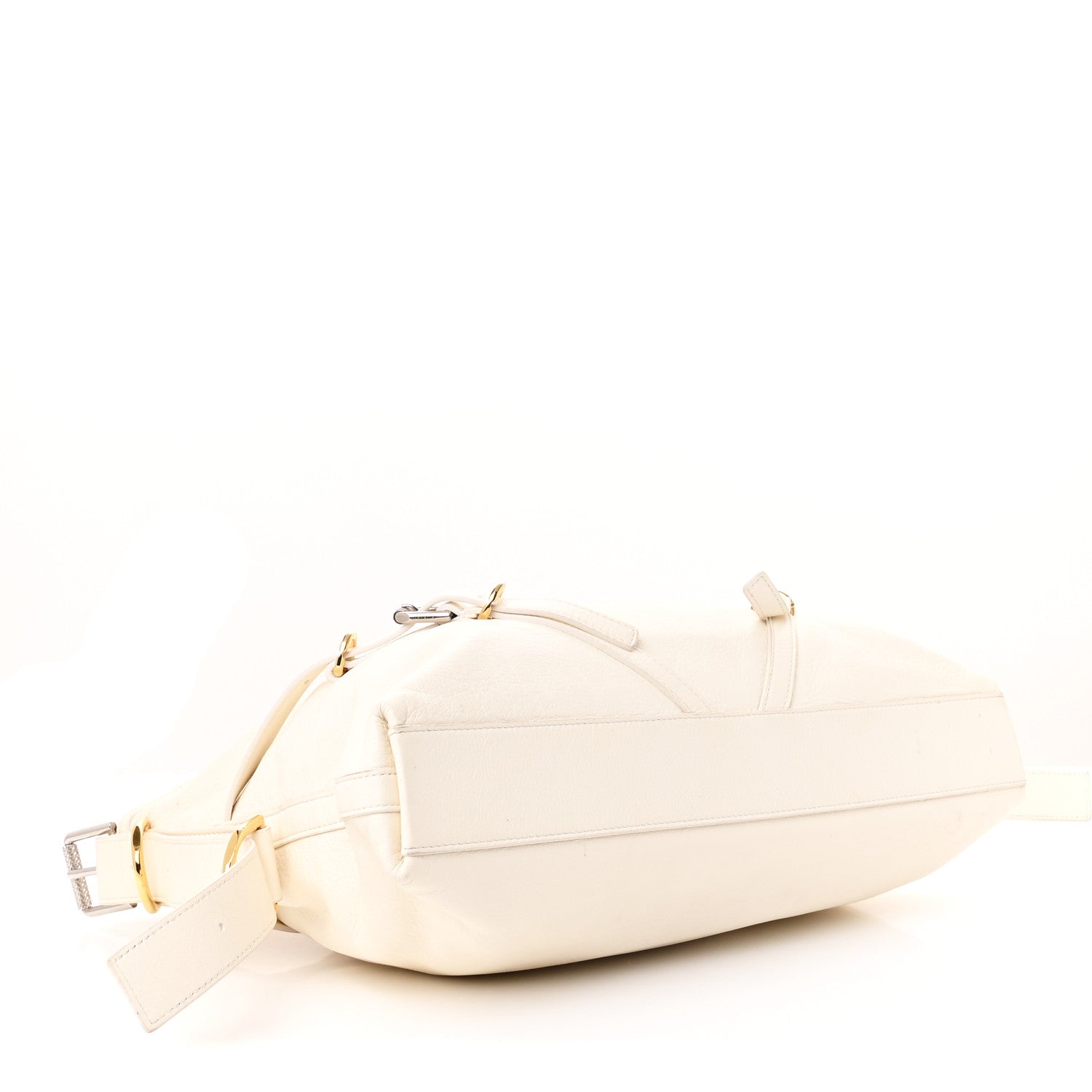 Calfskin Medium Voyou Bag Ivory
