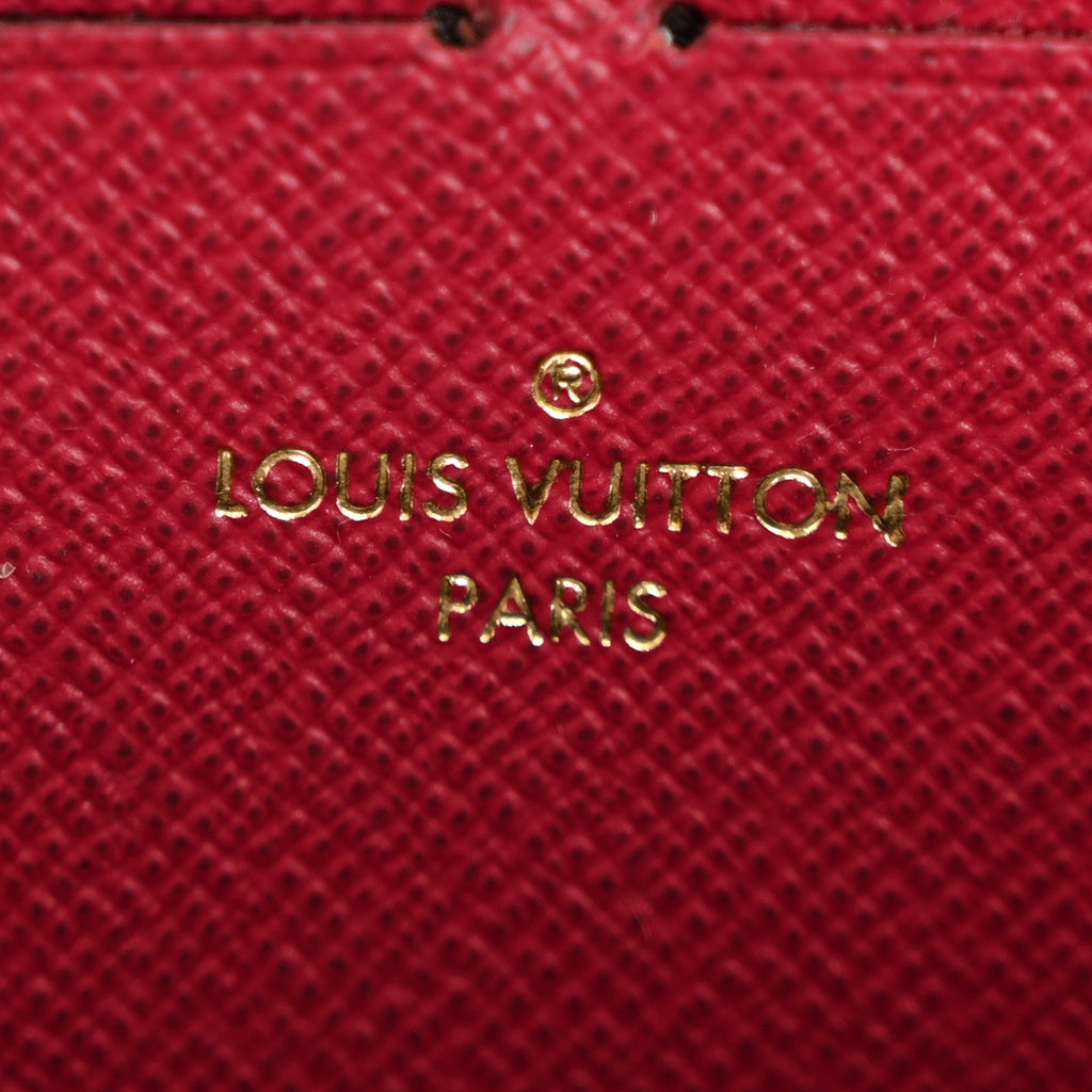 Monogram Clemence Wallet Fuchsia