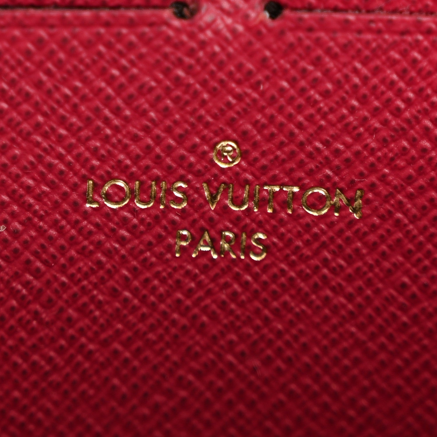 Monogram Clemence Wallet Fuchsia