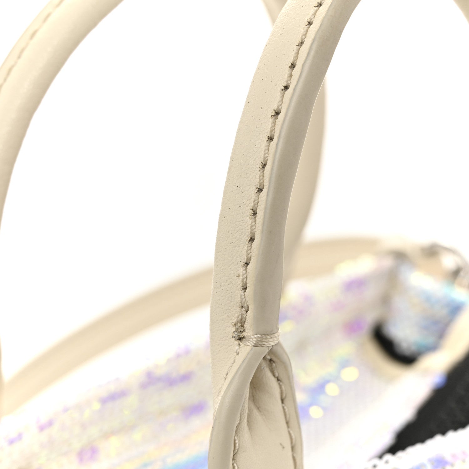 Sequin Mini The Tote Bag Iridescent
