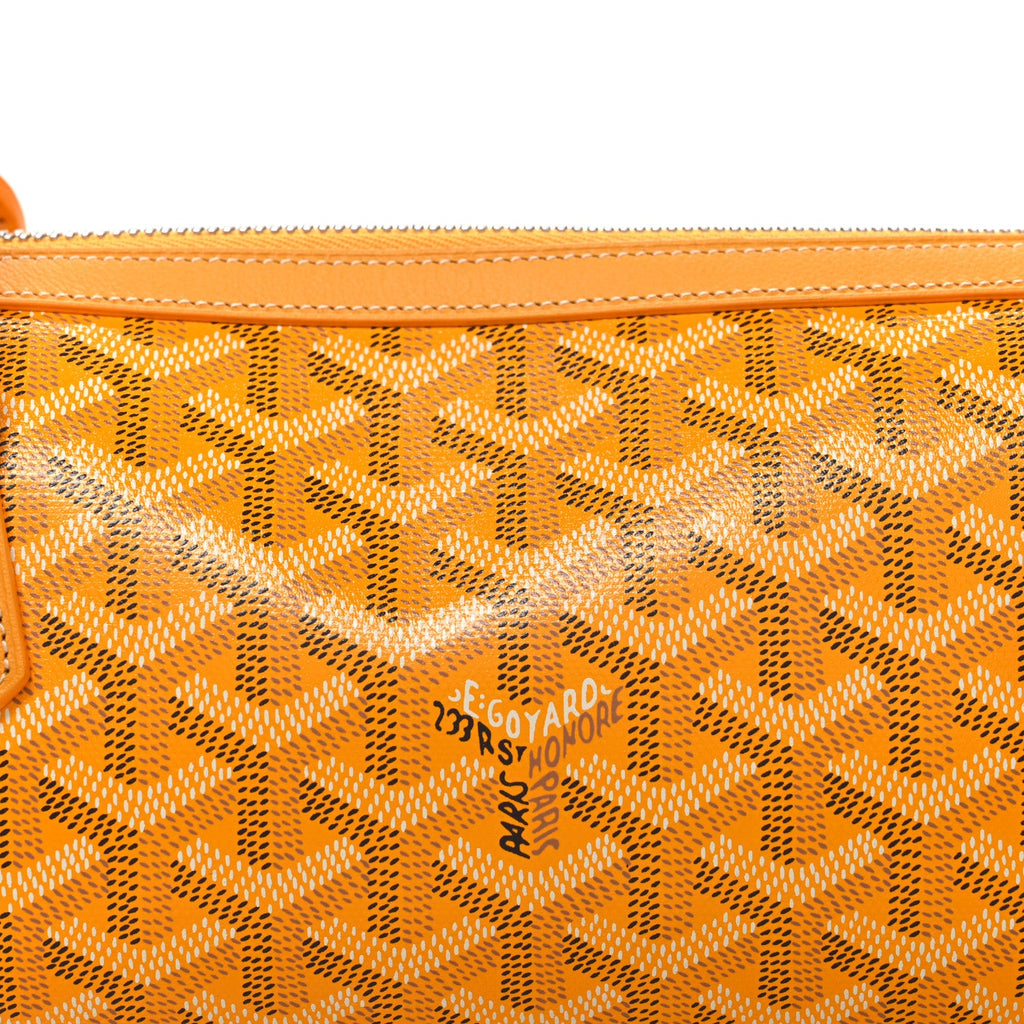 Goyardine Bonbonniere Bag Yellow