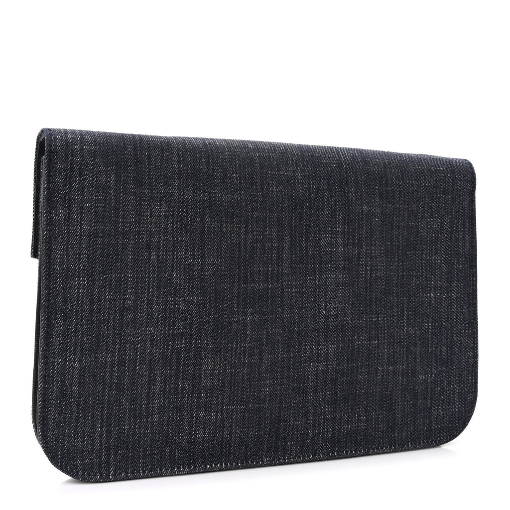 Denim 2Jours Clutch Blue Black