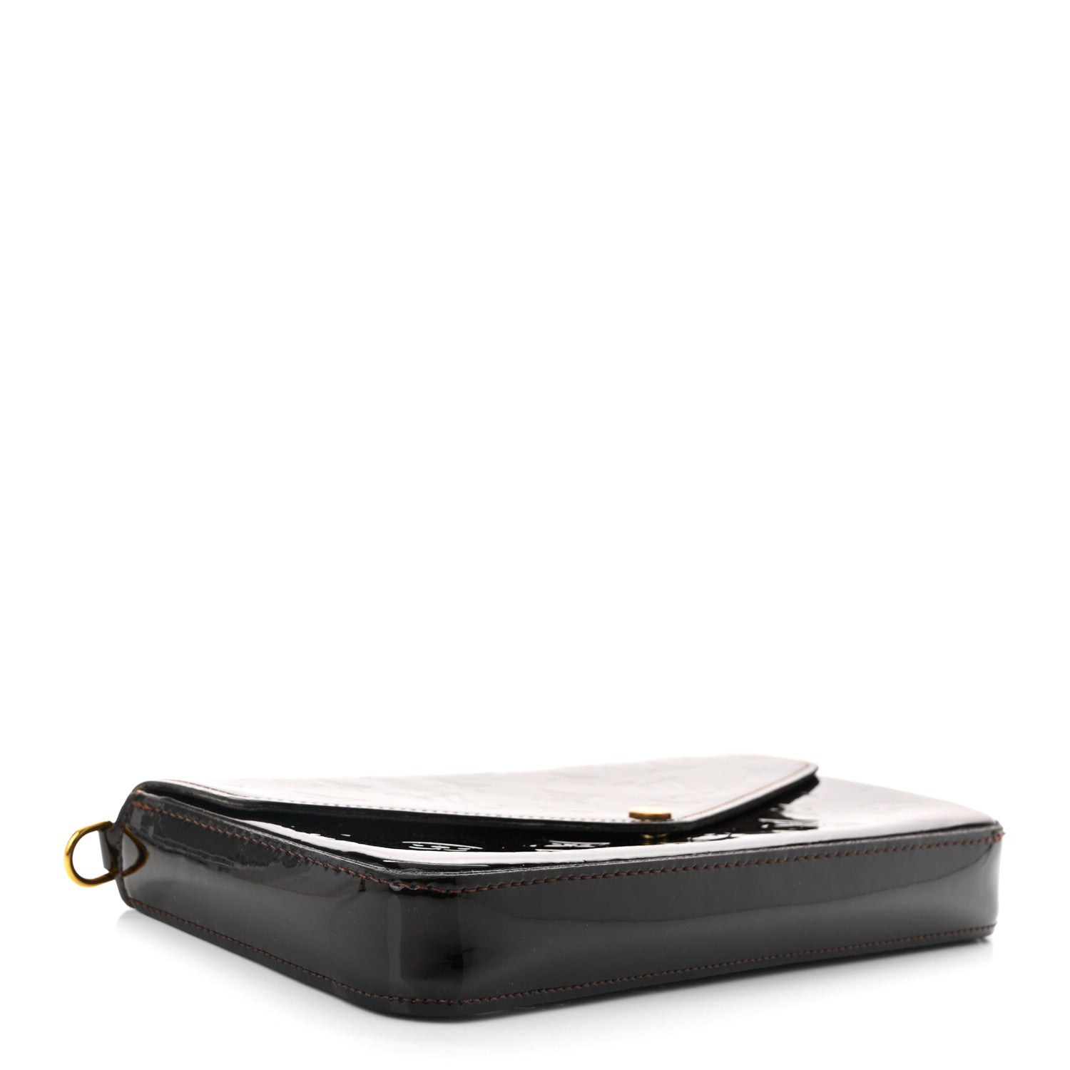 Vernis Pochette Felicie Chain Wallet Amarante