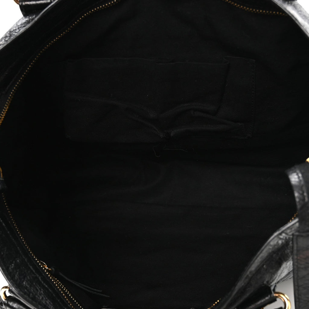 Agneau Classic Gold Hardware City Black