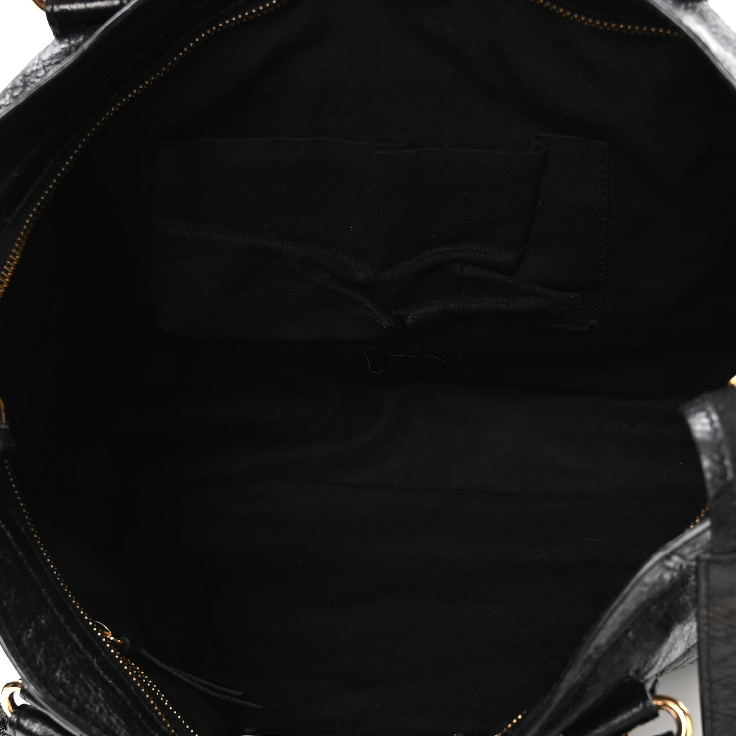 Agneau Classic Gold Hardware City Black