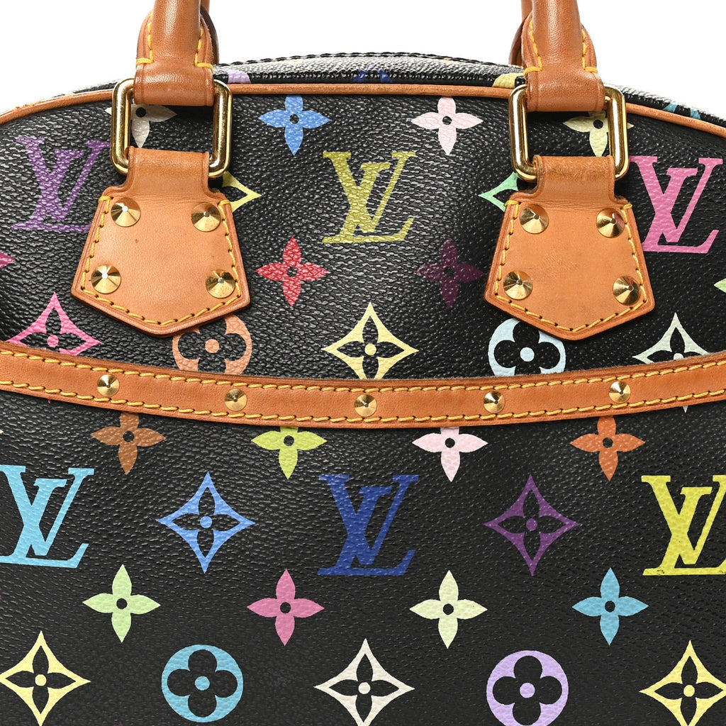 Monogram Multicolor Trouville Black
