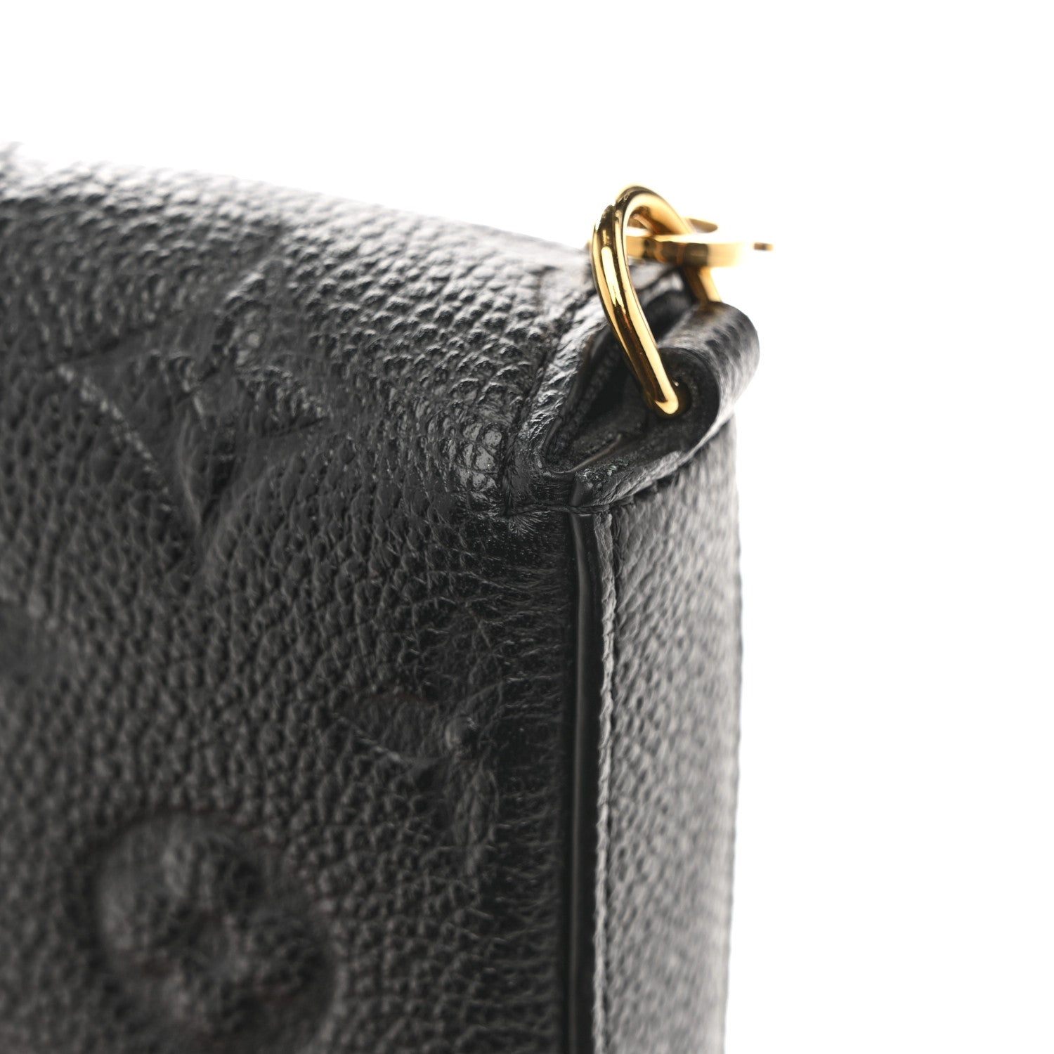 Empreinte Pochette Felicie Chain Wallet Black