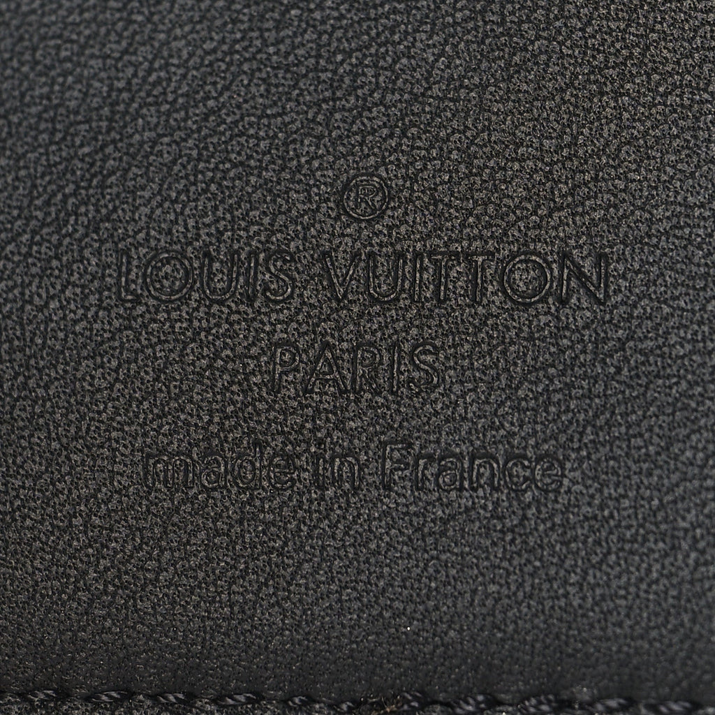 Taurillon Monogram Pocket Organizer NM Lime