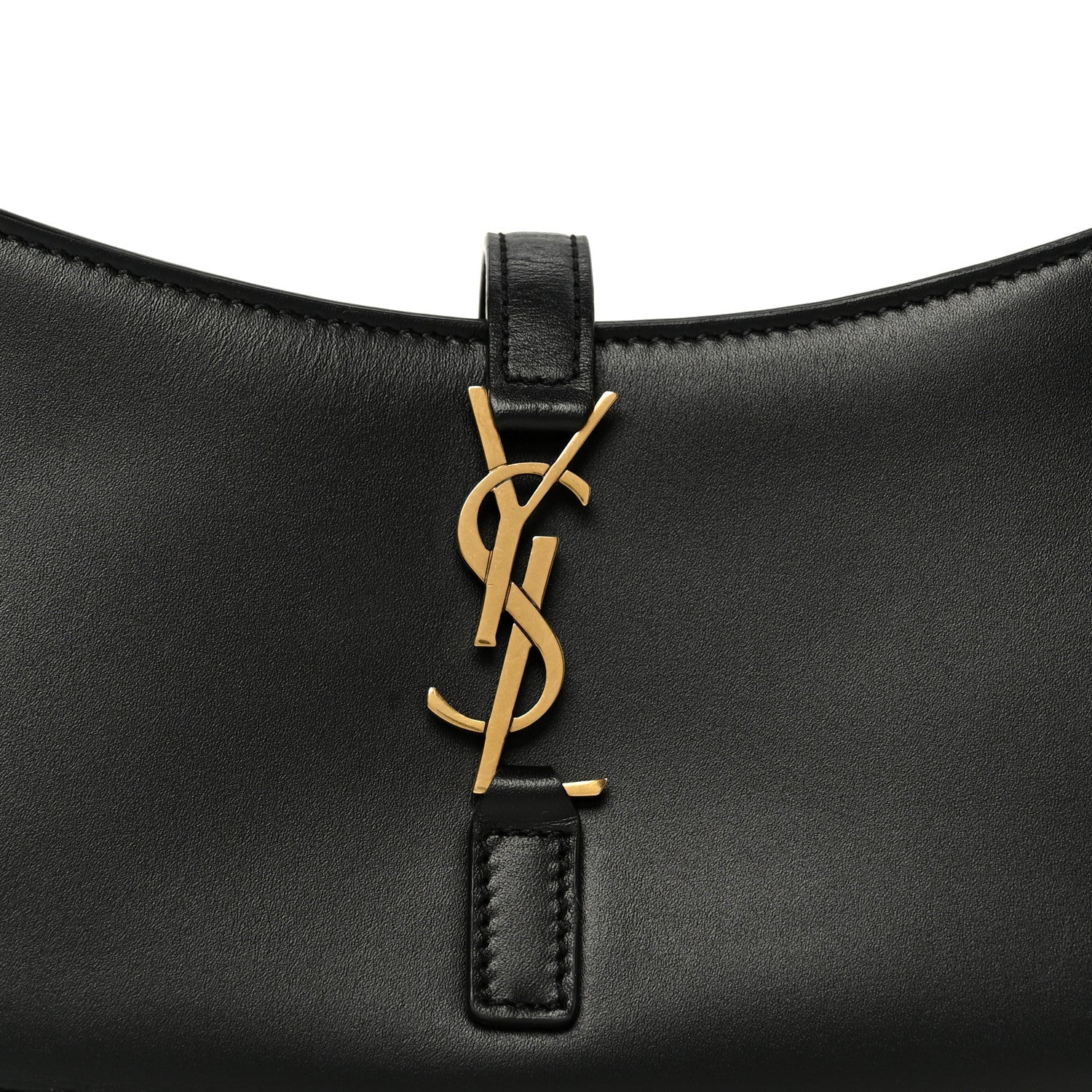 Smooth Calfskin Le 5 A 7 Mini Hobo Black