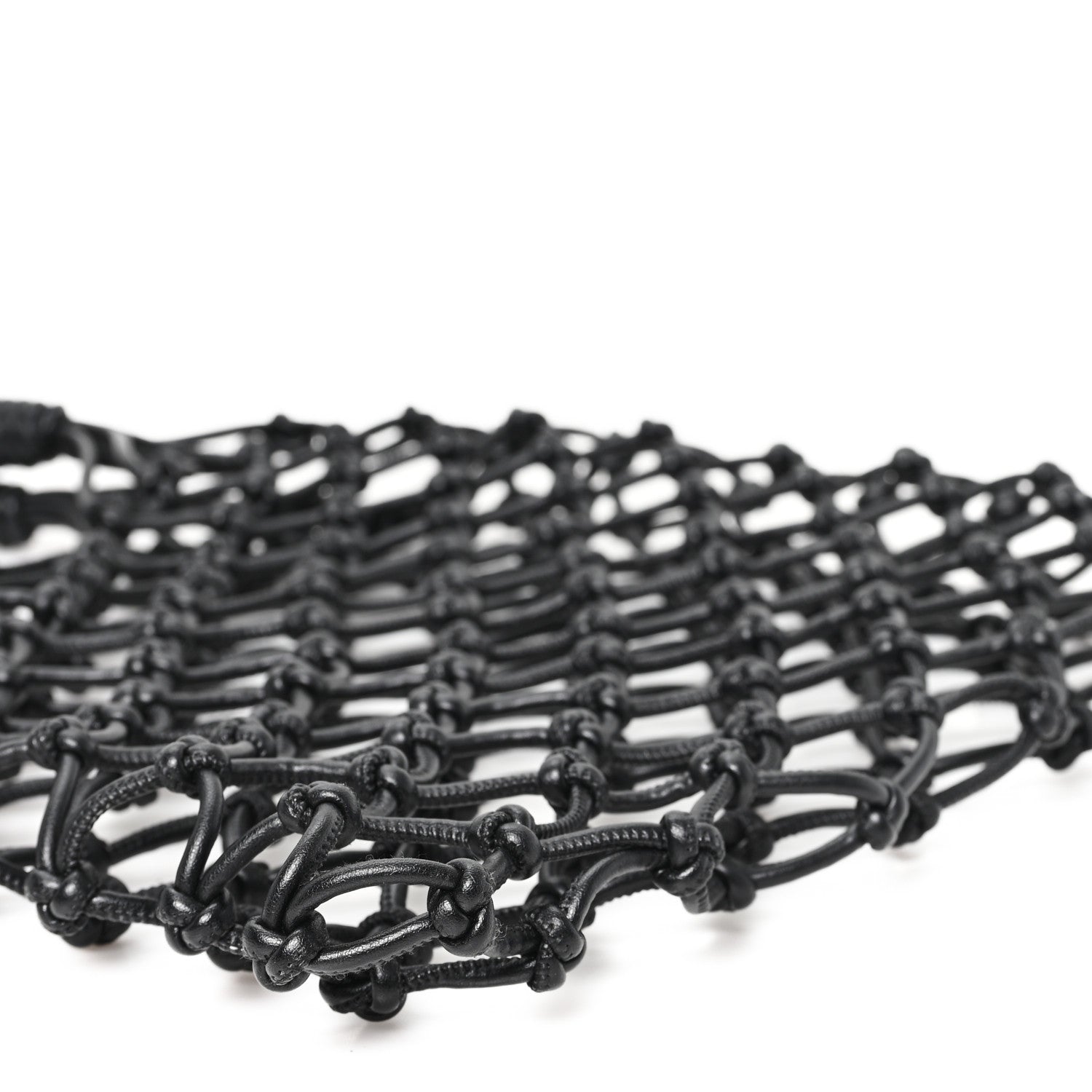 Alter Nappa Knotted Structure Tote Black