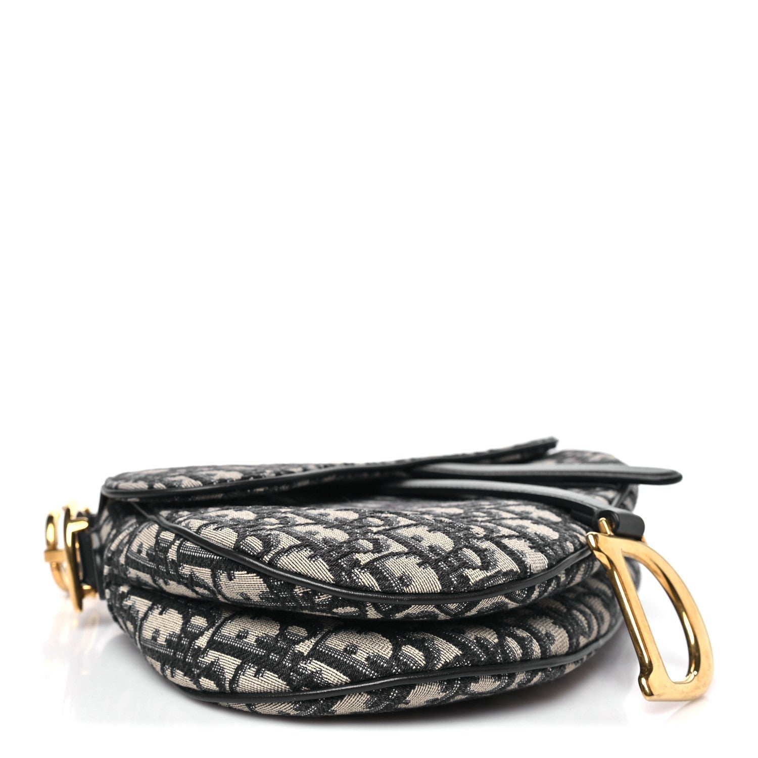 Oblique Saddle Bag Blue