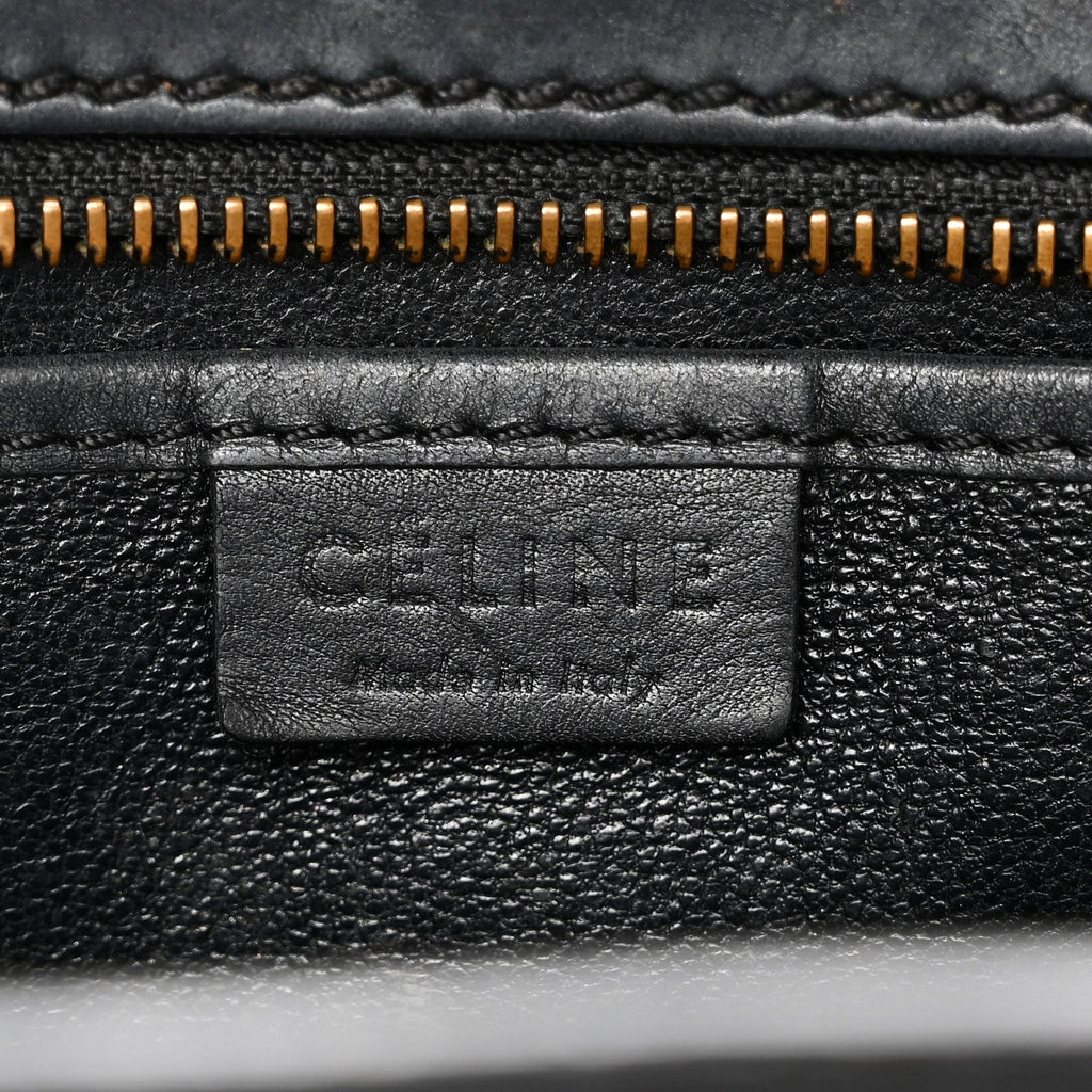 Smooth Calfskin Nano Luggage Black