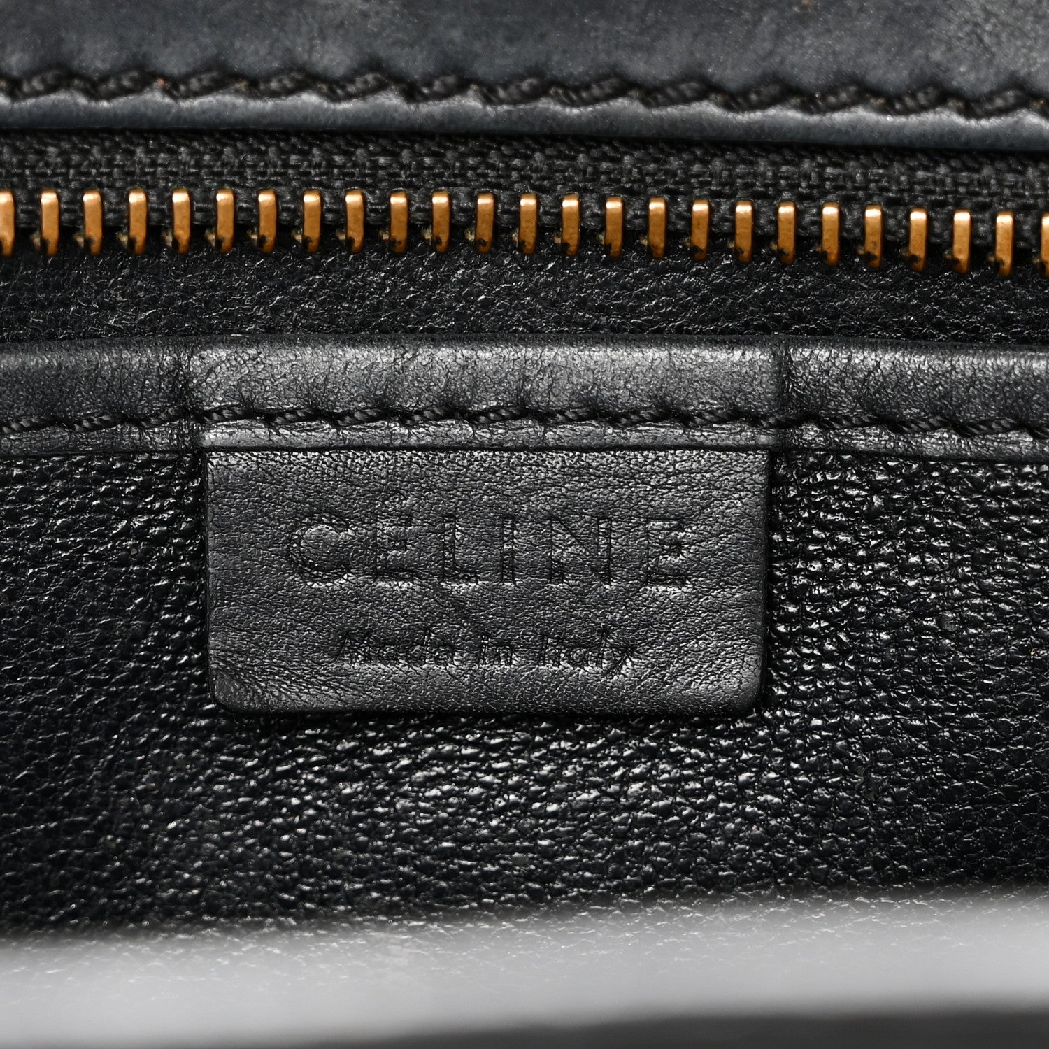 Smooth Calfskin Nano Luggage Black
