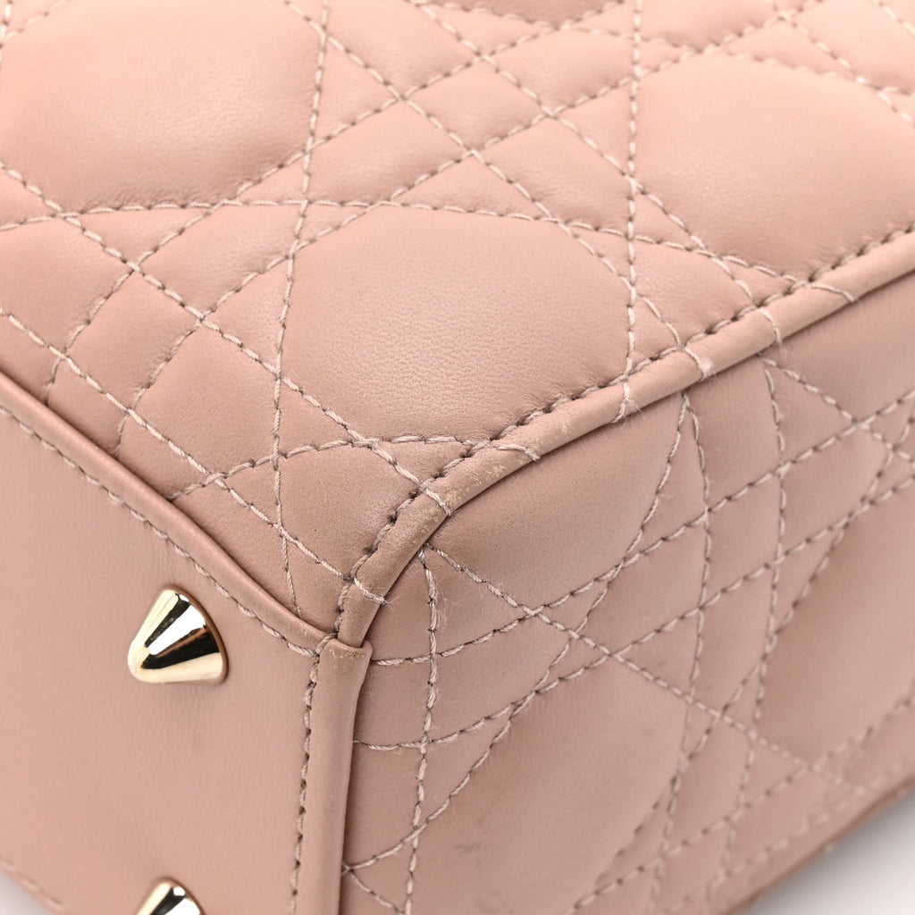 Lambskin Cannage Small My ABCDior Lady Dior Fard