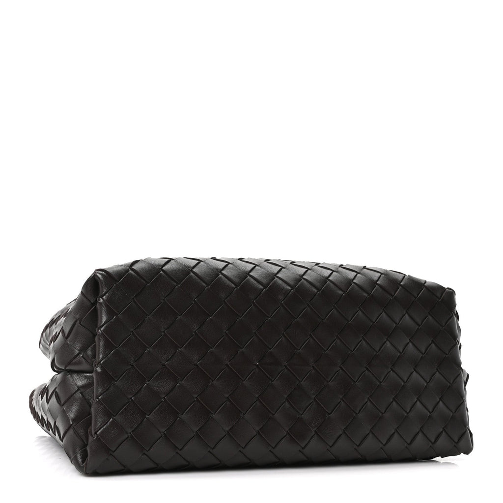 Nappa Intrecciato Medium Andiamo Shoulder Bag Fondant