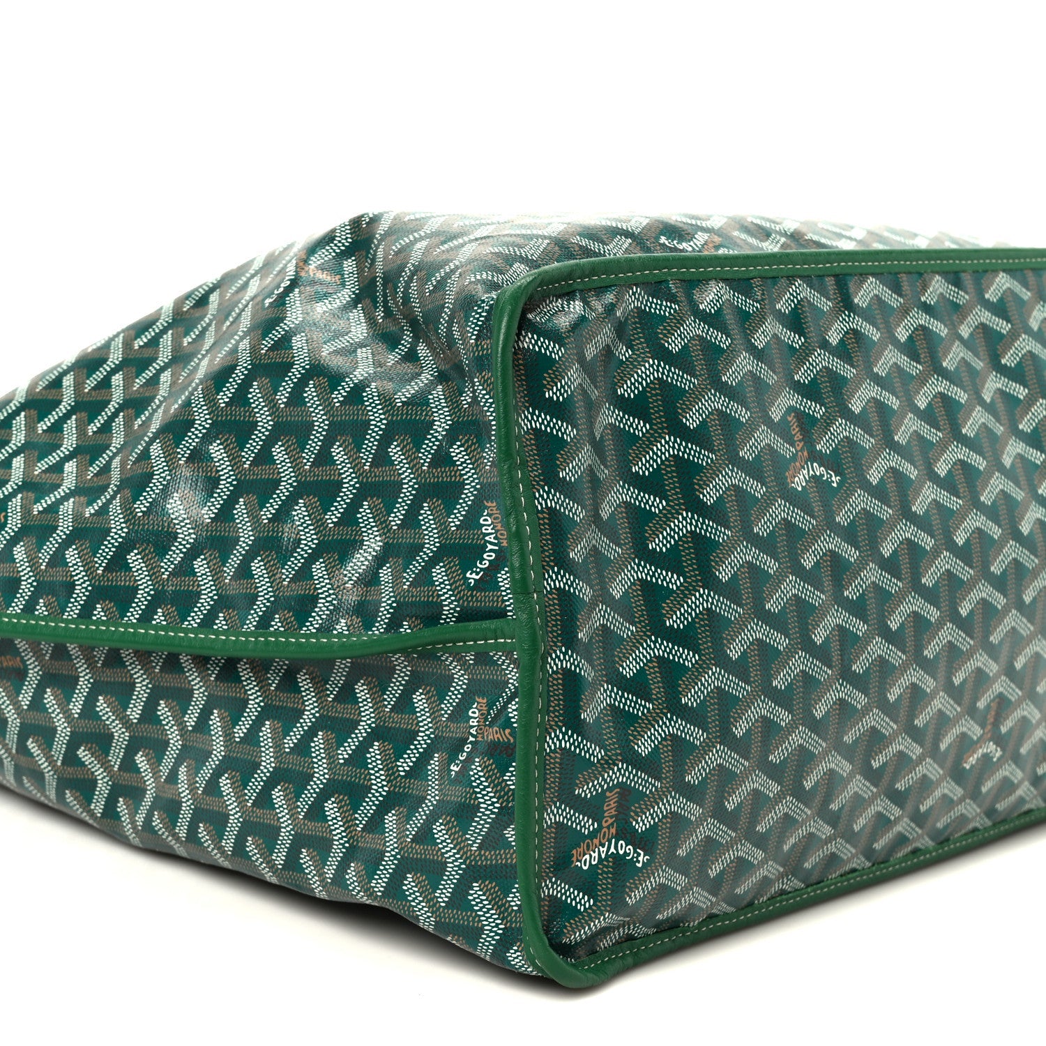 Goyardine Reversible Anjou GM Green