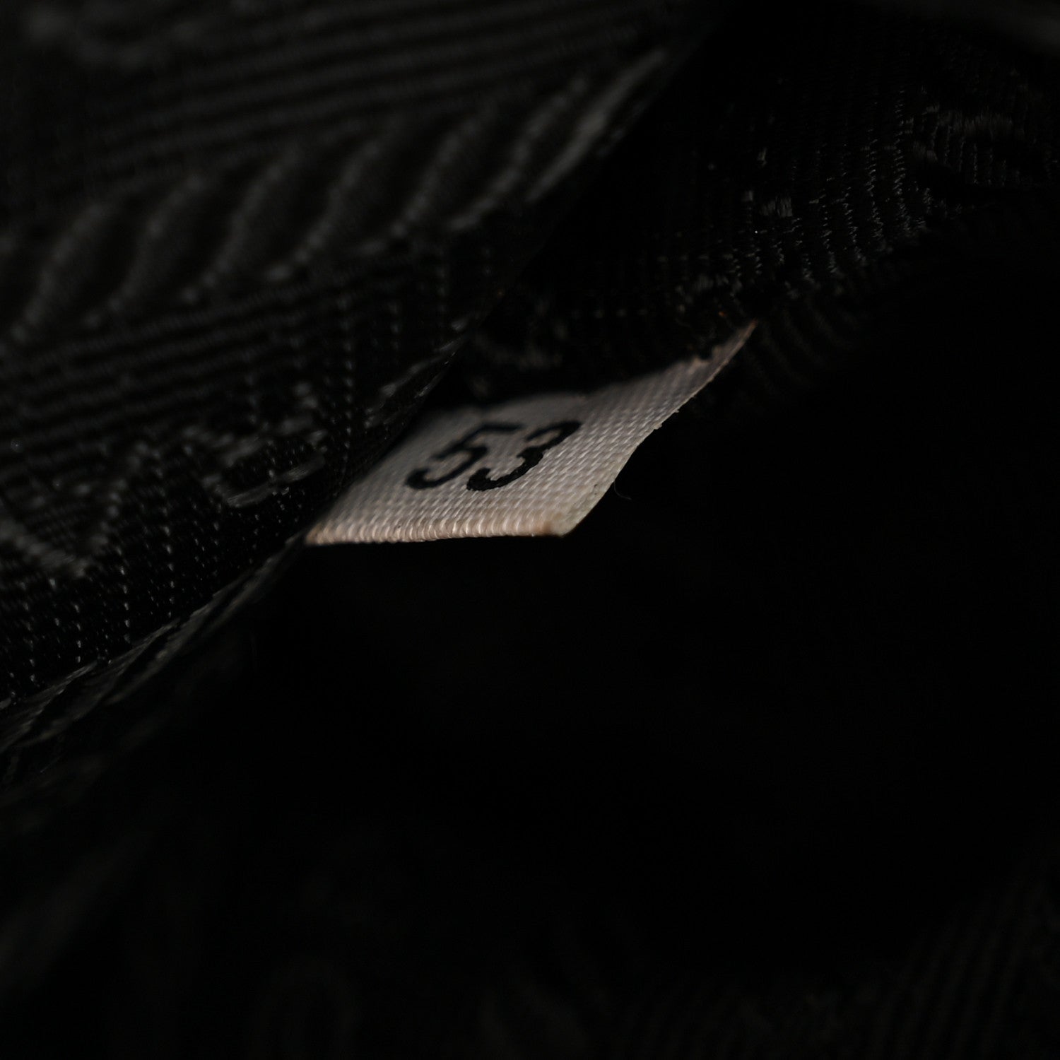 Tessuto Nylon Vela Chain Backpack Black