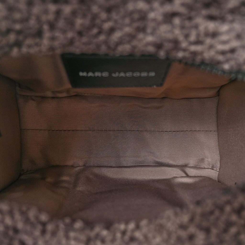 Polyester Cotton Small The Teddy Traveler Tote Bag Grey