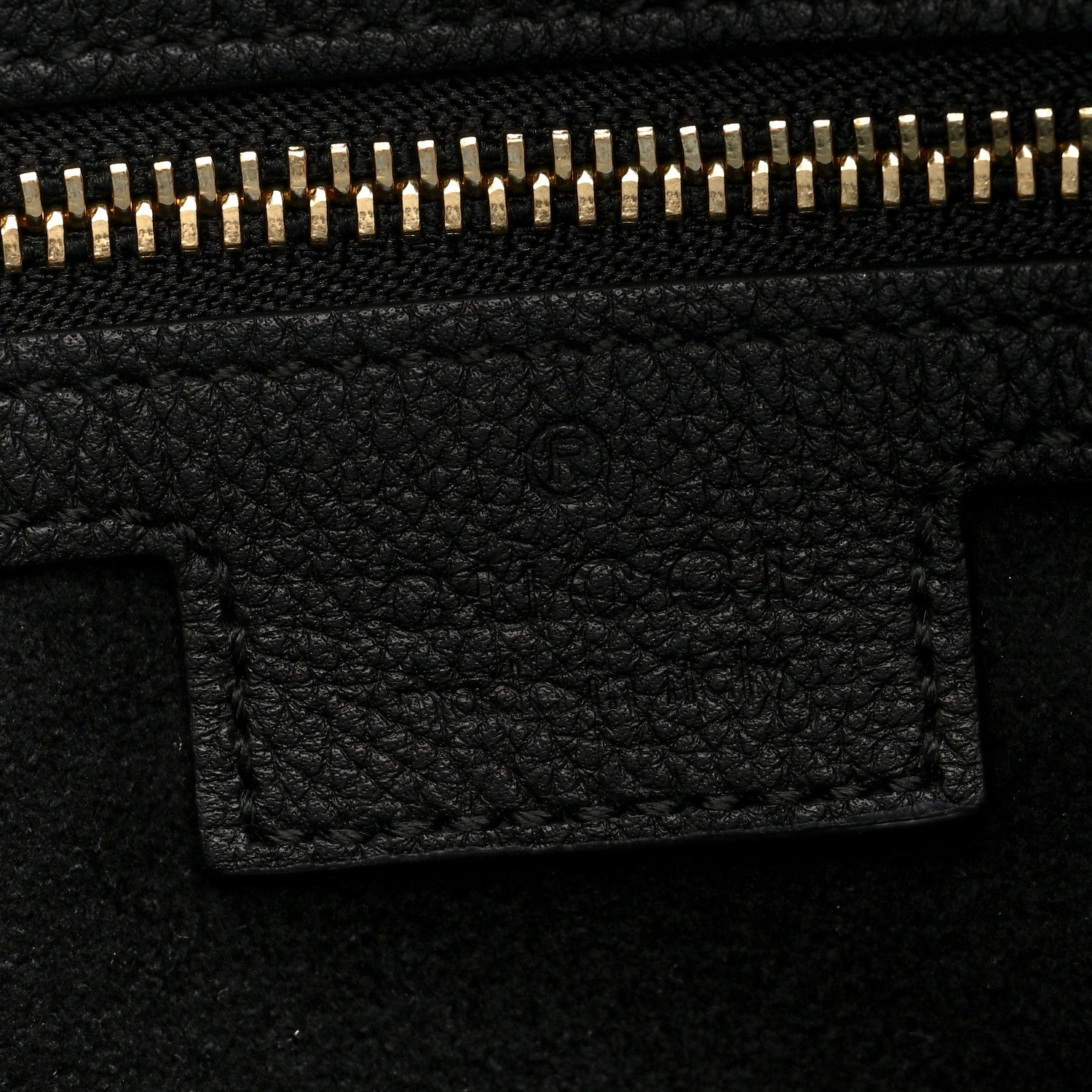 Calfskin Large Blondie Tote  Black