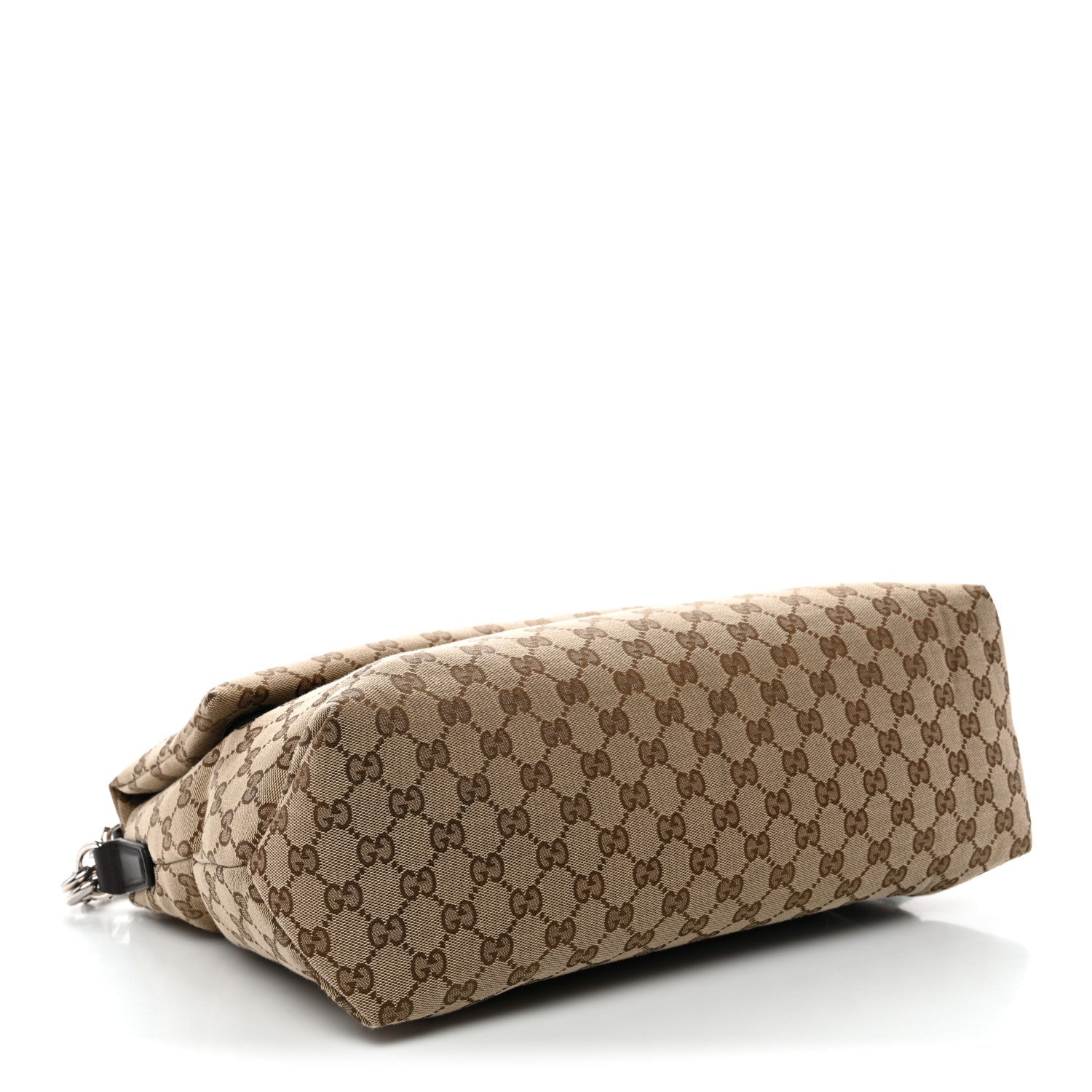 GG Monogram Large Crossbody Bag Dark Brown