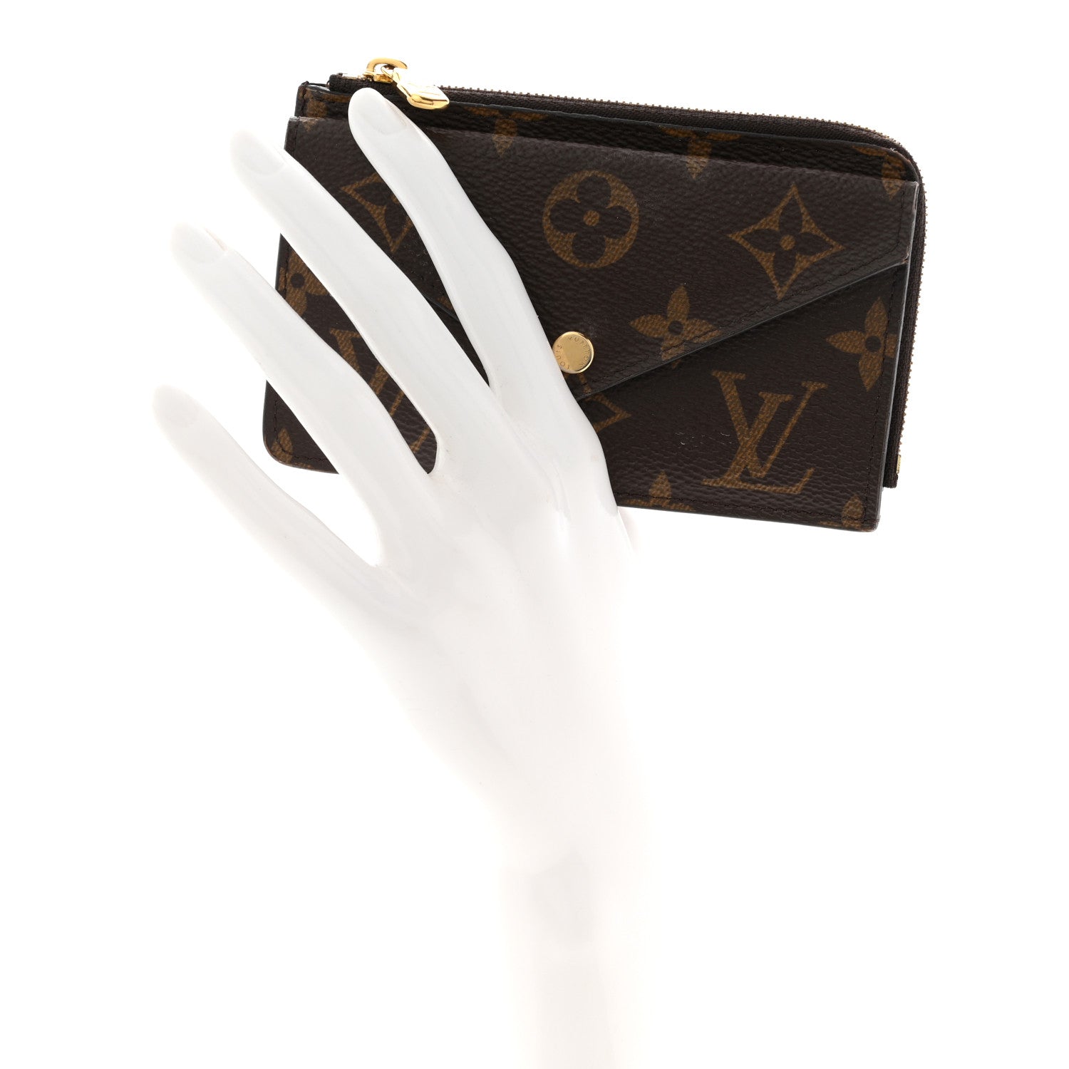 Monogram Recto Verso  Holder Black