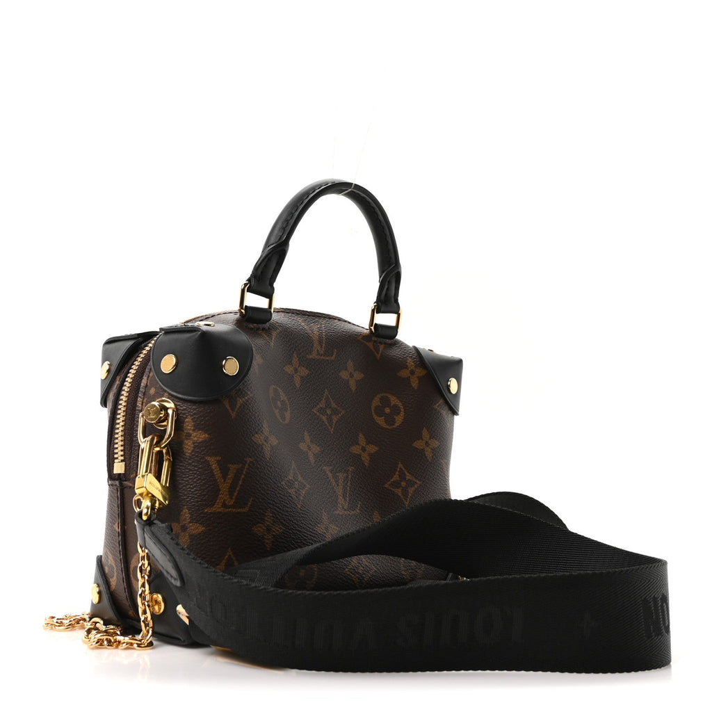 Monogram Petite Malle Souple Black