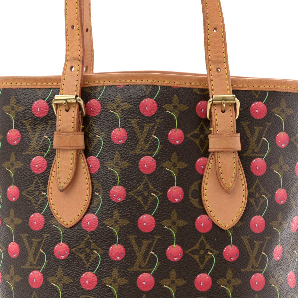 Monogram Cerises Bucket Bag