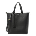 Calfskin Toy Shopping Tote Black
