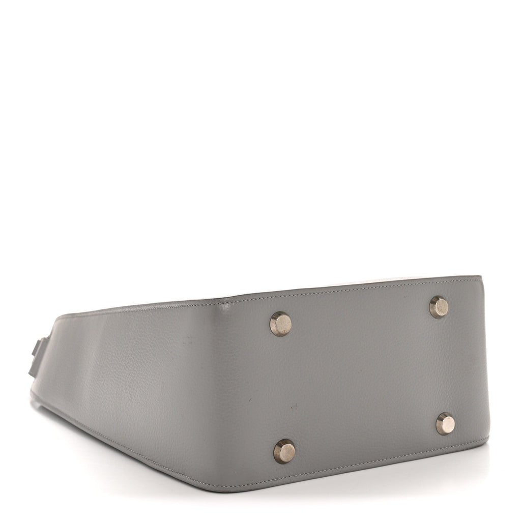Calfskin Logo Embossed Small Tool 2.0 North-South Tote Balenciaga Grey
