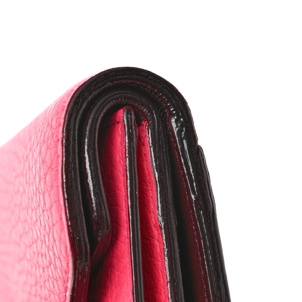 Bullcalf Diorissimo Envelope Wallet Rose Passion