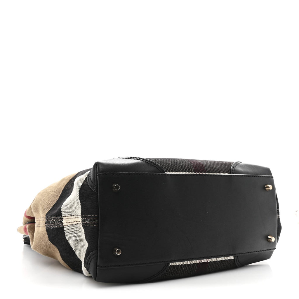 Canvas Mega Check Medium Maidstone Black