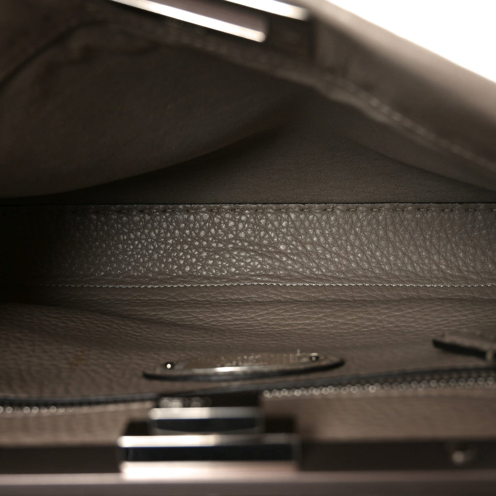 Cuoio Romano Selleria Medium Peekaboo Iconic Satchel Corda