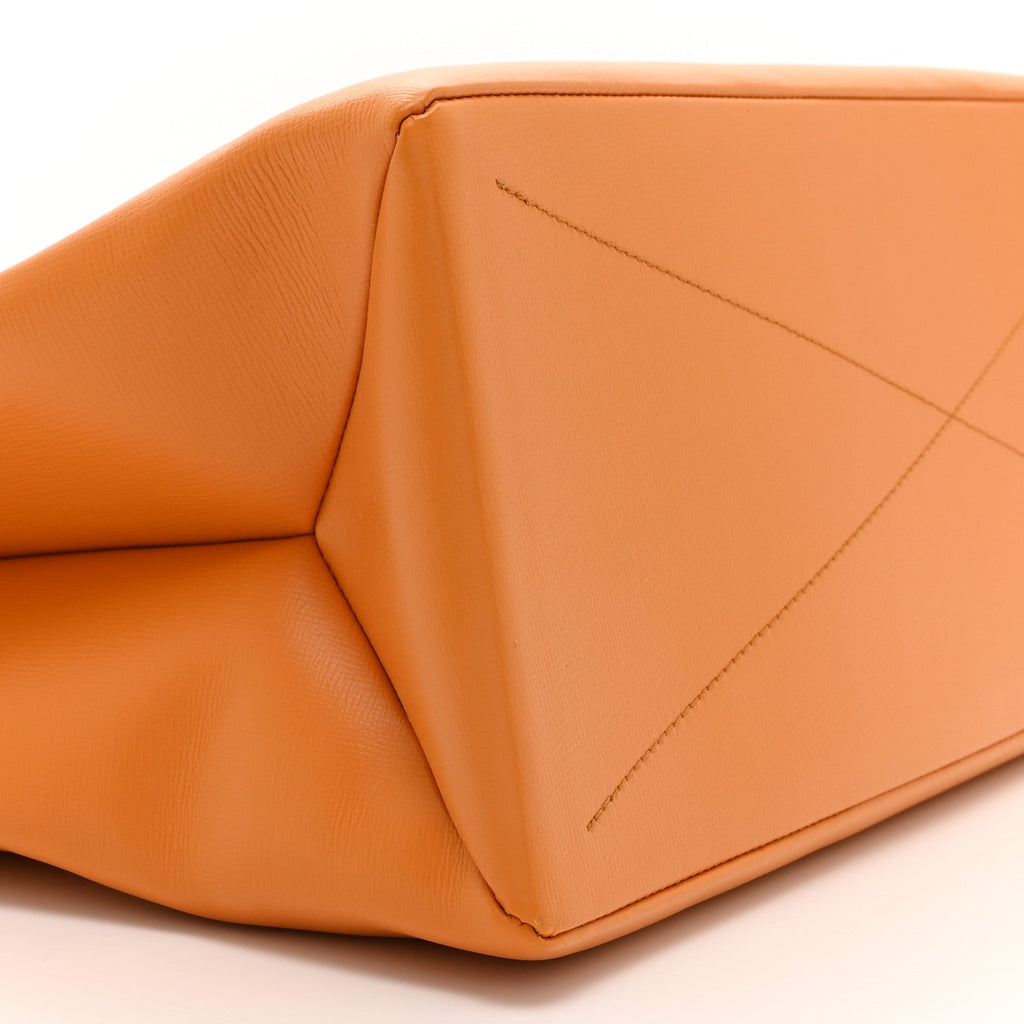 Cowhide Shopper Bag MM Safran