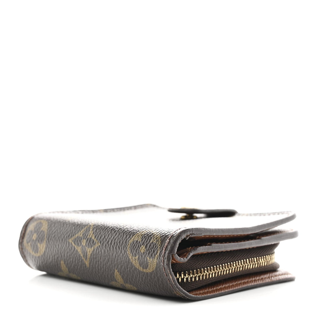 Monogram Compact Zippe Zipped Wallet