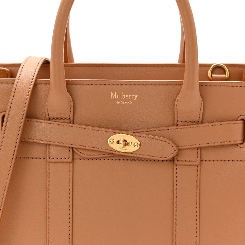 Small Classic Grain Mini Zipped Bayswater Sable
