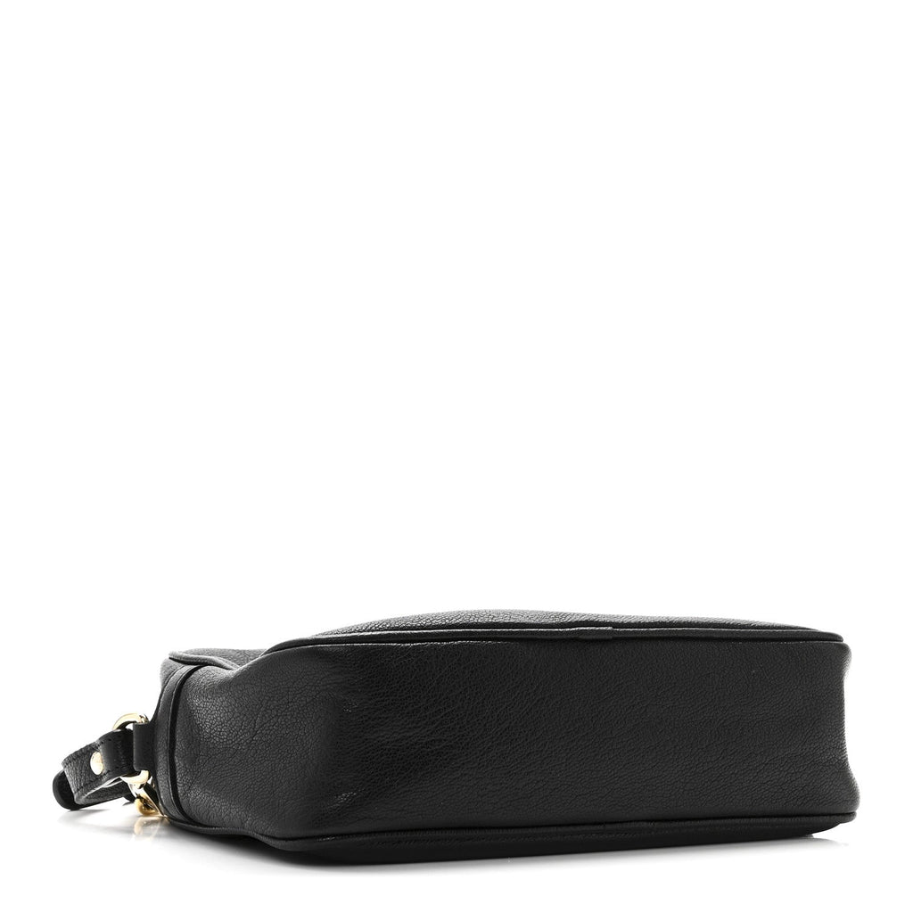 Calfskin Palazzo Camera Bag Black