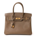 Epsom Birkin 30 Etoupe