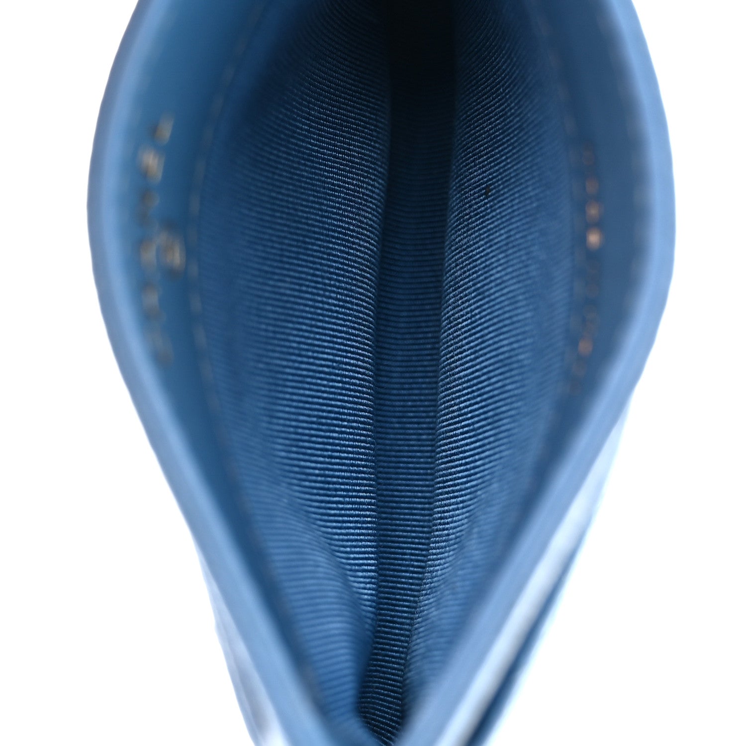 Caviar Quilted  Holder Blue