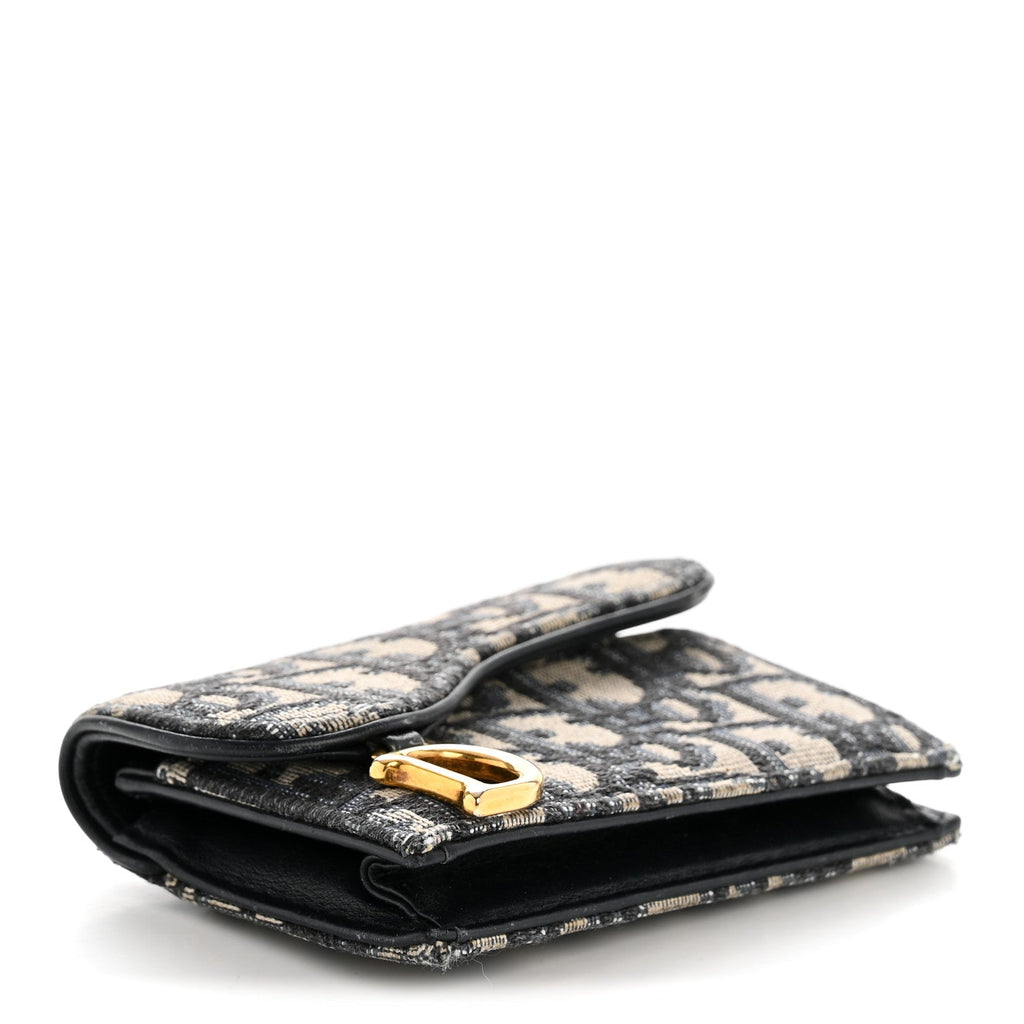 Oblique Saddle  Holder Blue