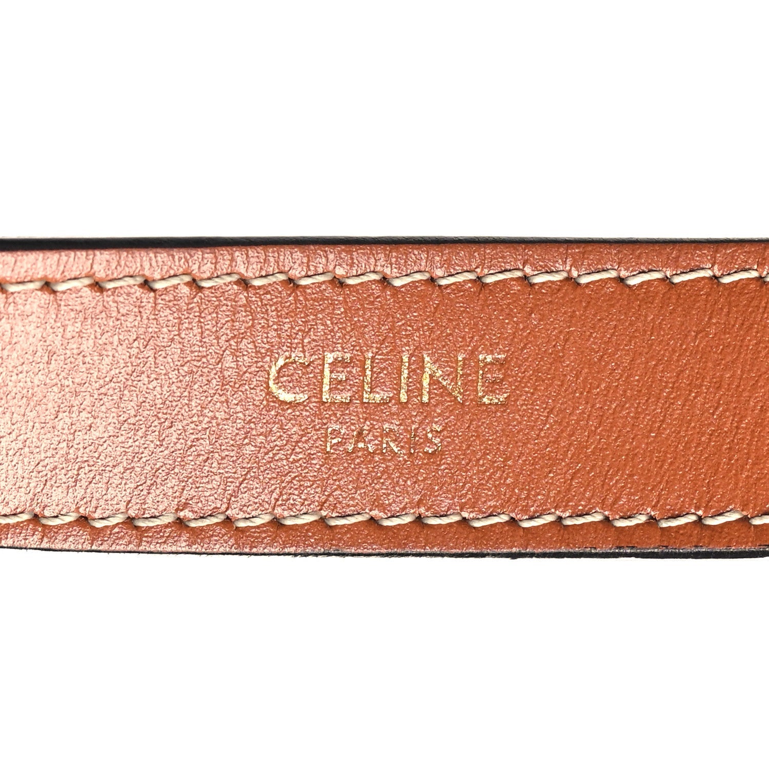 Triomphe Canvas Calfskin Ava Shoulder Bag Tan