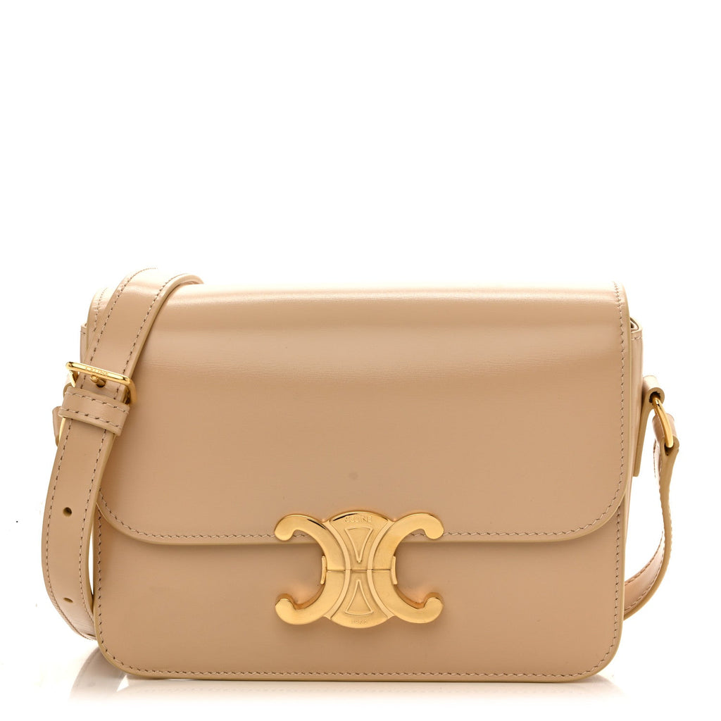 Shiny Calfskin Teen Triomphe Nude