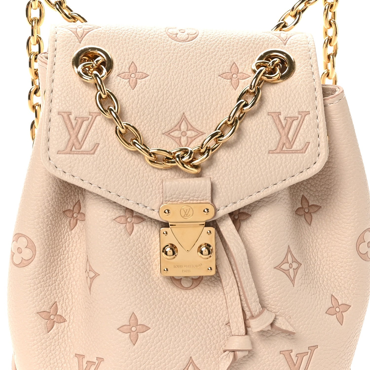 Empreinte Monogram Bicolor Nano Noe Backpack Eden