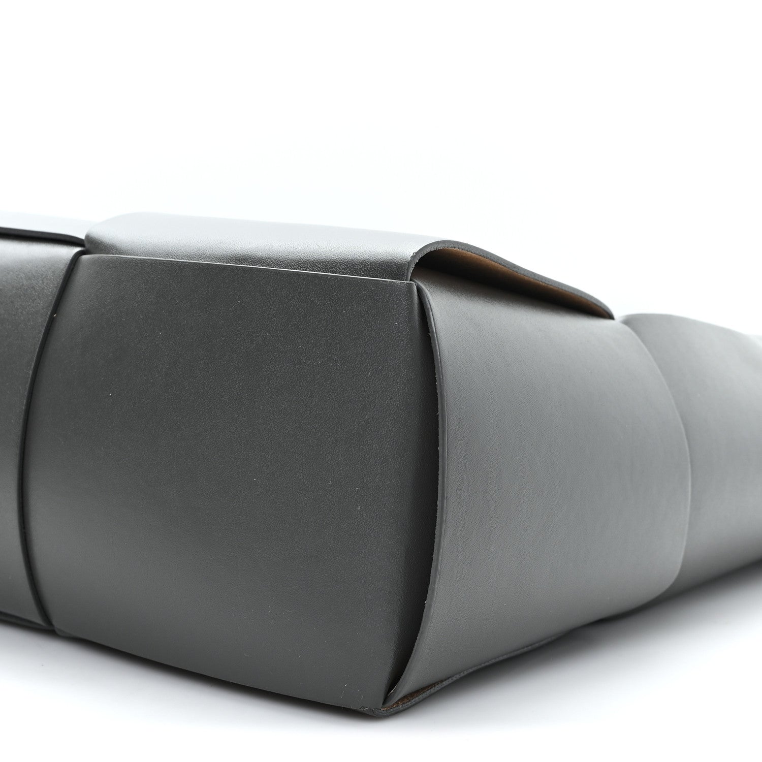 Nappa Maxi Intrecciato Large Arco Tote Grey
