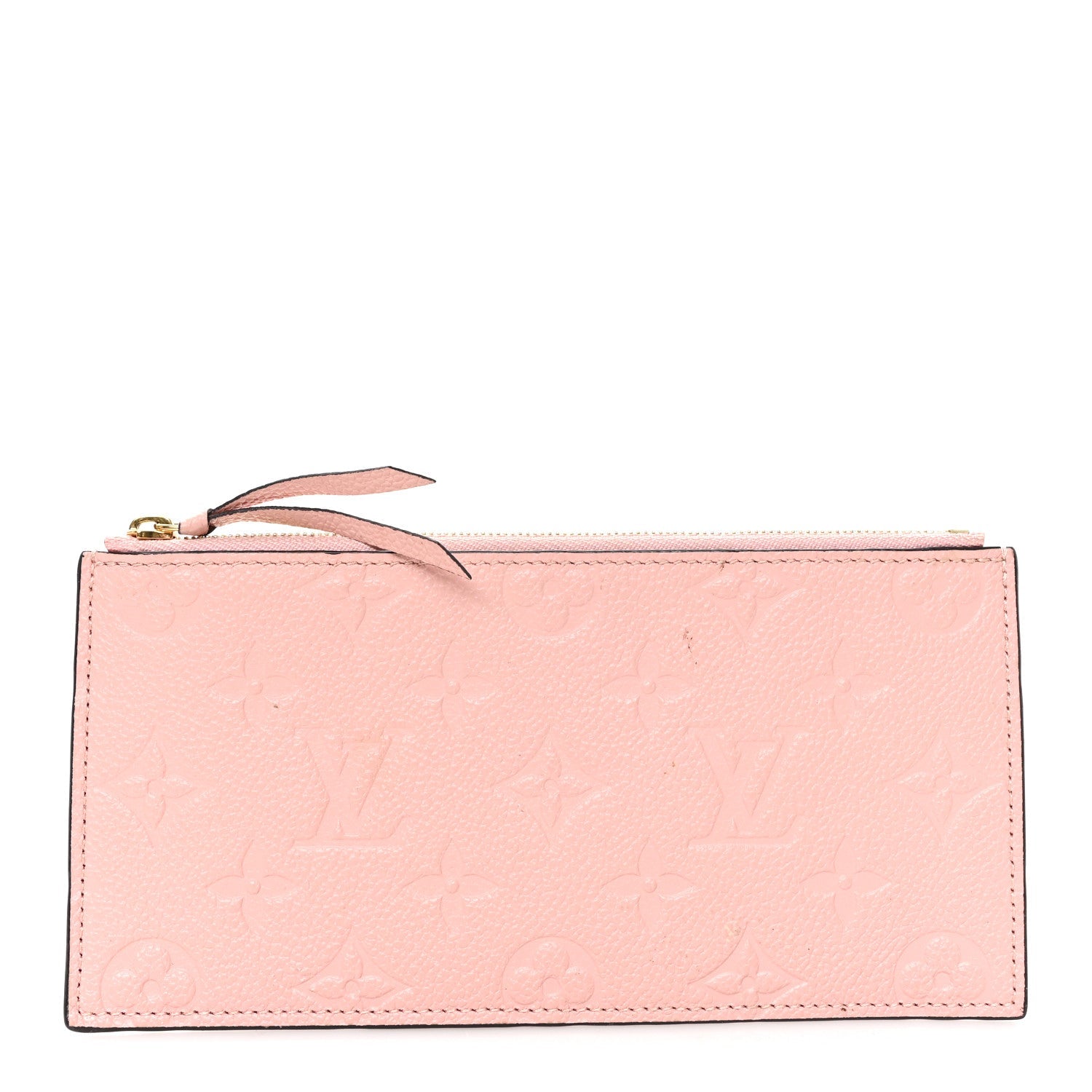 Empreinte Felicie Chain Wallet Zippered Insert Rose Poudre