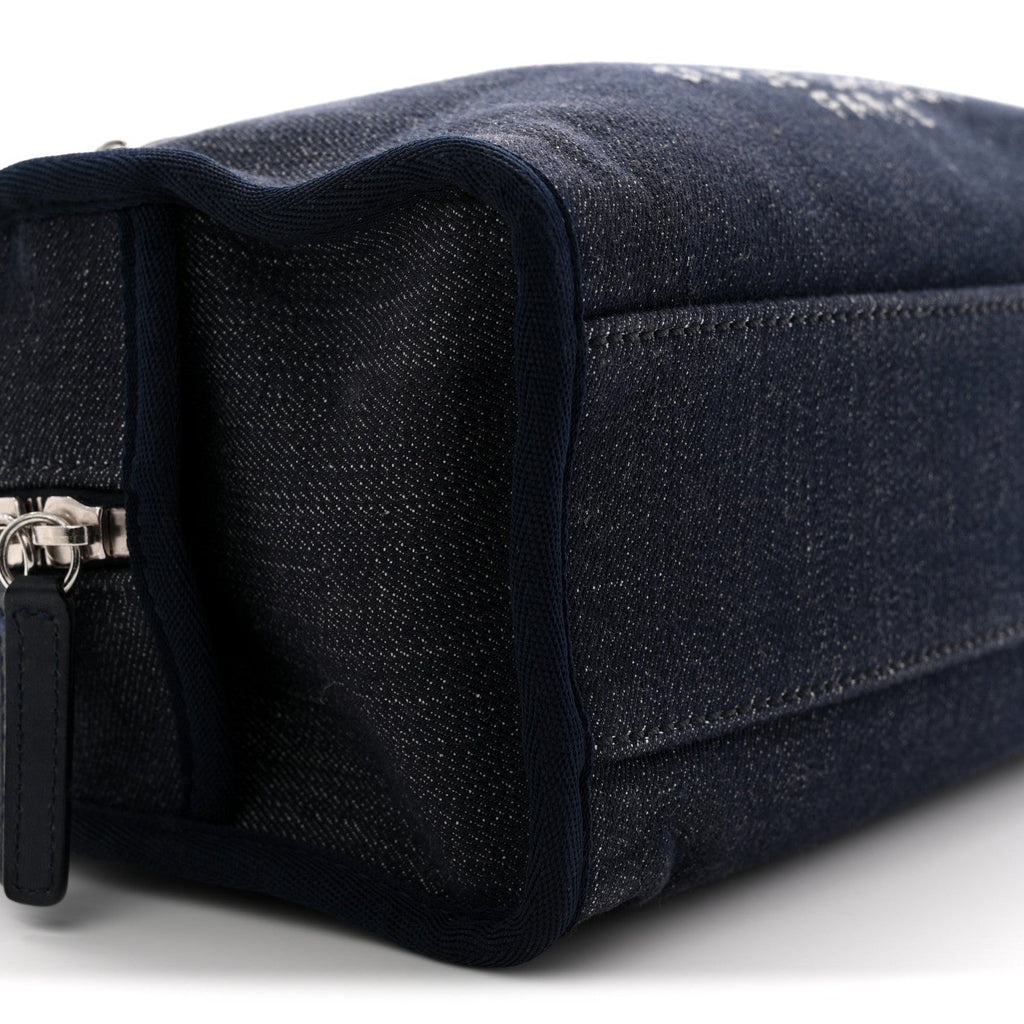 Denim Deauville Bowling Bag Blue