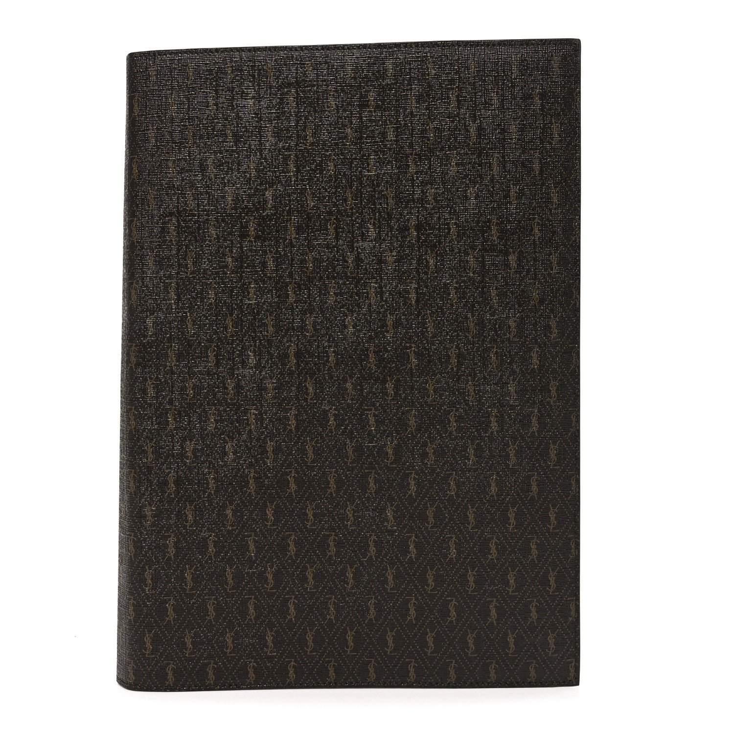 Classic Toile Monogram A6 Agenda Sleeve Chocolate Kaki