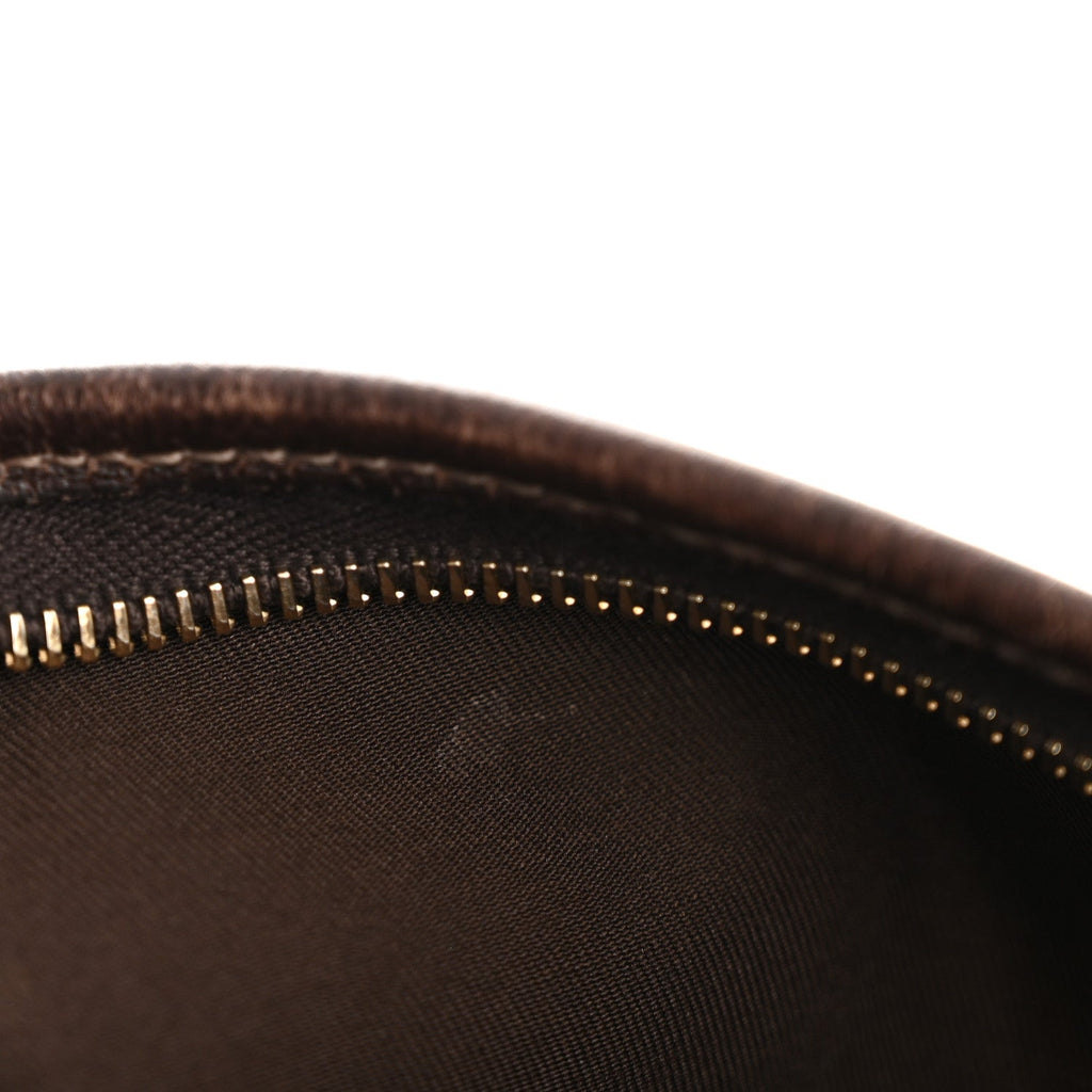 Monogram Abbey Messenger Bag Dark Brown
