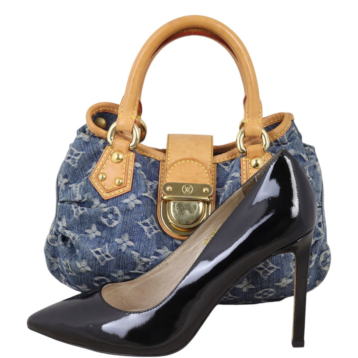 Louis Vuitton Pleaty Monogram Denim